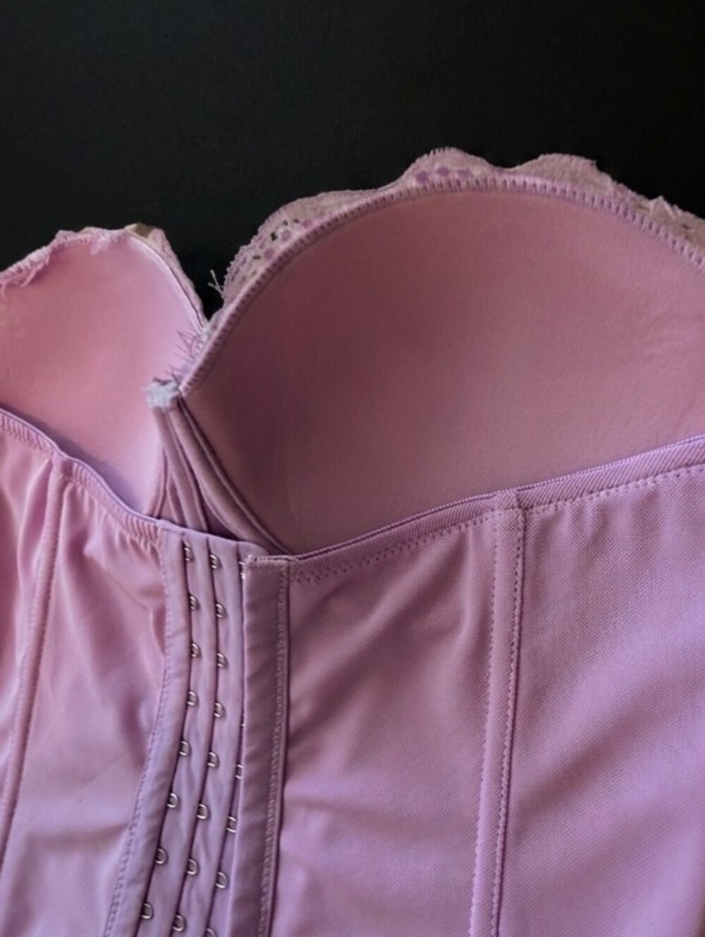 Lilac Lace Bustier Corset Top (Size Medium) - NWT - Picture 2 of 6